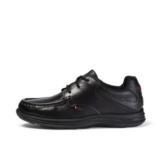 Jugend Herren Reasan Schnürschuh Leder Schwarz