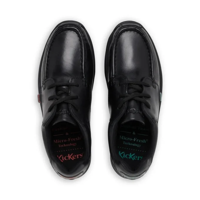 Jugend Herren Reasan Schnürschuh Leder Schwarz Jugend Herren Reasan Schnürschuh Leder Schwarz