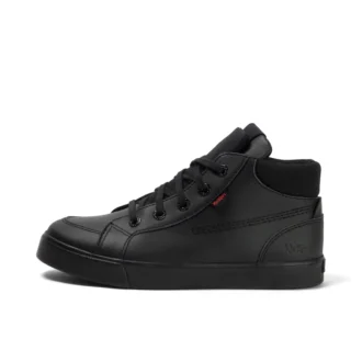 Jugend Herren Tovni Hi Double Tongue Leder Schwarz