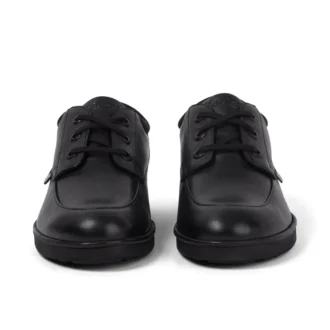 Jugend Herren Troiko Lo Lederschuhe Schwarz