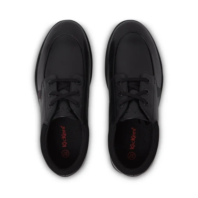 Jugend Herren Troiko Lo Lederschuhe Schwarz Jugend Herren Troiko Lo Lederschuhe Schwarz