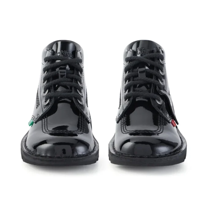 Jugend Unisex Kick Hi Lackleder Schwarz Jugend Unisex Kick Hi Lackleder Schwarz