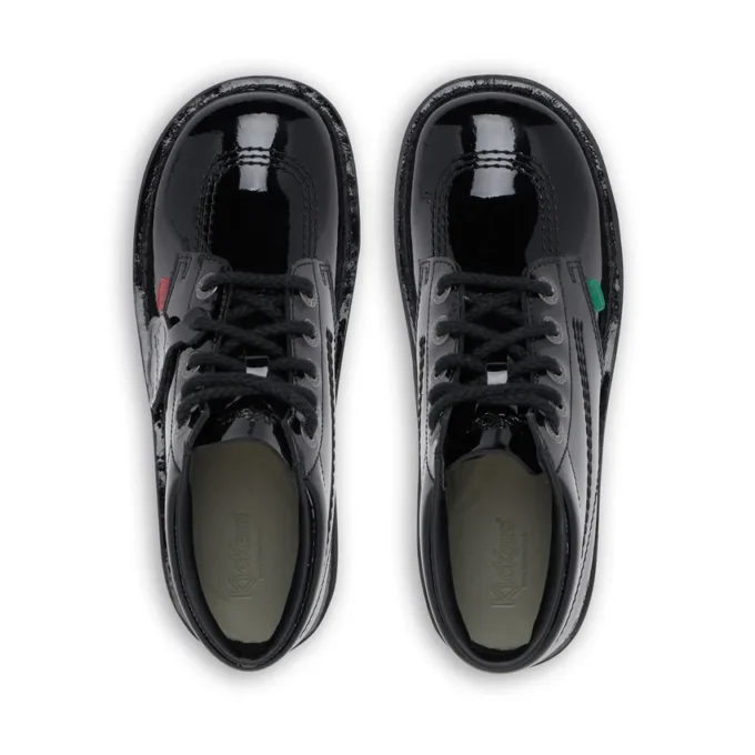 Jugend Unisex Kick Hi Lackleder Schwarz Jugend Unisex Kick Hi Lackleder Schwarz