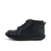 Jugend Unisex Kick Hi Mix Mesh Leder Schwarz Jugend Unisex Kick Hi Mix Mesh Leder Schwarz