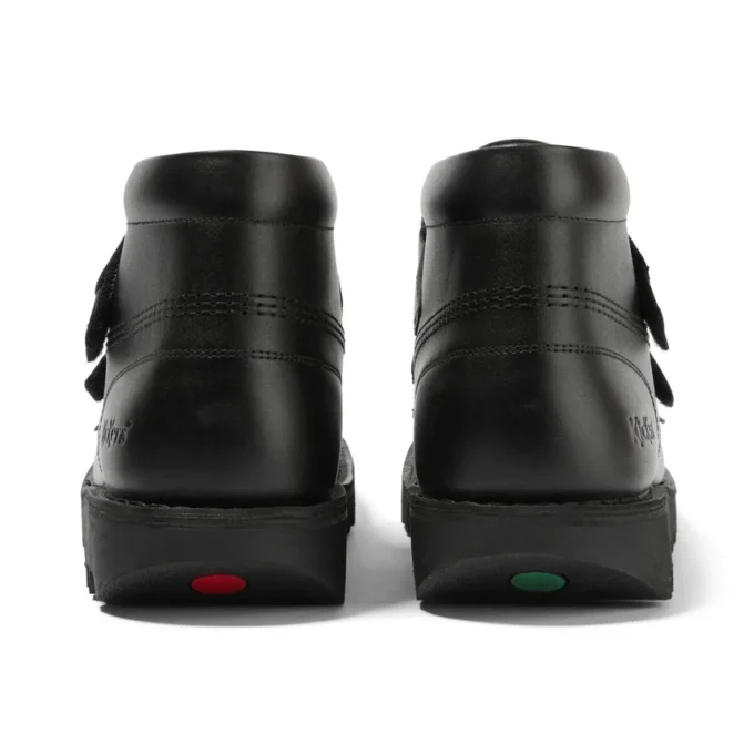 Jugend Unisex Kick Hi Vel Leder Schwarz Jugend Unisex Kick Hi Vel Leder Schwarz