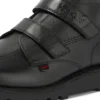 Jugend Unisex Kick Hi Vel Leder Schwarz Jugend Unisex Kick Hi Vel Leder Schwarz