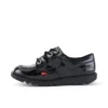 Jugend Unisex Kick Lo Lackleder Schwarz Jugend Unisex Kick Lo Lackleder Schwarz