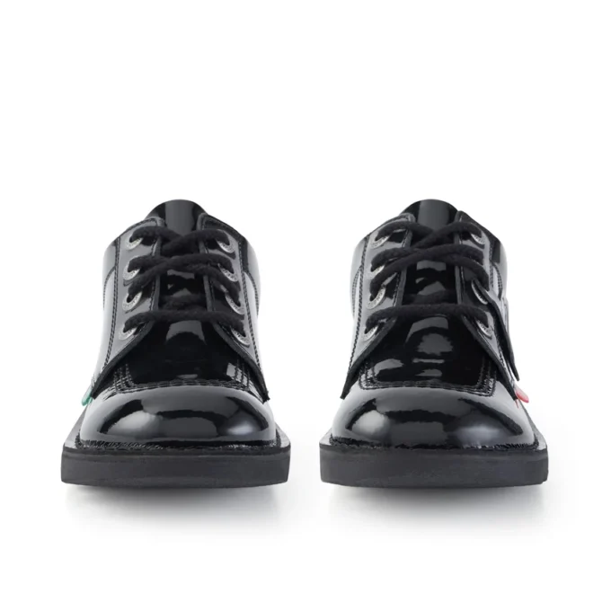 Jugend Unisex Kick Lo Lackleder Schwarz Jugend Unisex Kick Lo Lackleder Schwarz