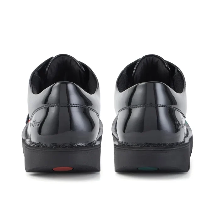 Jugend Unisex Kick Lo Lackleder Schwarz Jugend Unisex Kick Lo Lackleder Schwarz