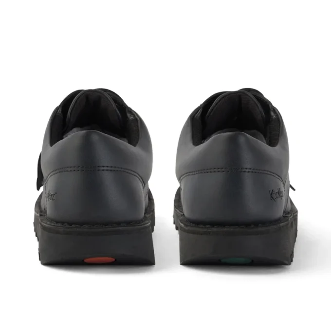 Jugend Unisex Kick Lo Leder Alternative Schwarz Jugend Unisex Kick Lo Leder Alternative Schwarz