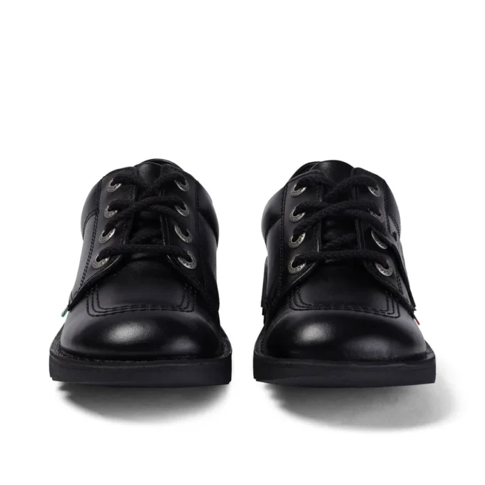 Jugend Unisex Kick Lo Leder Schwarz Jugend Unisex Kick Lo Leder Schwarz
