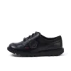Jugend Unisex Kick Lo Mix Mesh Leder Schwarz Jugend Unisex Kick Lo Mix Mesh Leder Schwarz