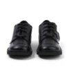 Jugend Unisex Kick Lo Mix Mesh Leder Schwarz Jugend Unisex Kick Lo Mix Mesh Leder Schwarz