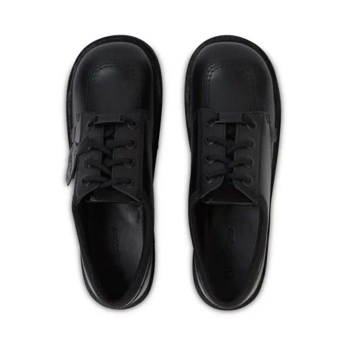 Jugend Unisex Kick Lo Mix Mesh Leder Schwarz Jugend Unisex Kick Lo Mix Mesh Leder Schwarz