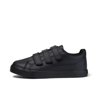 Jugend Unisex Tovni Trip Leder Schwarz