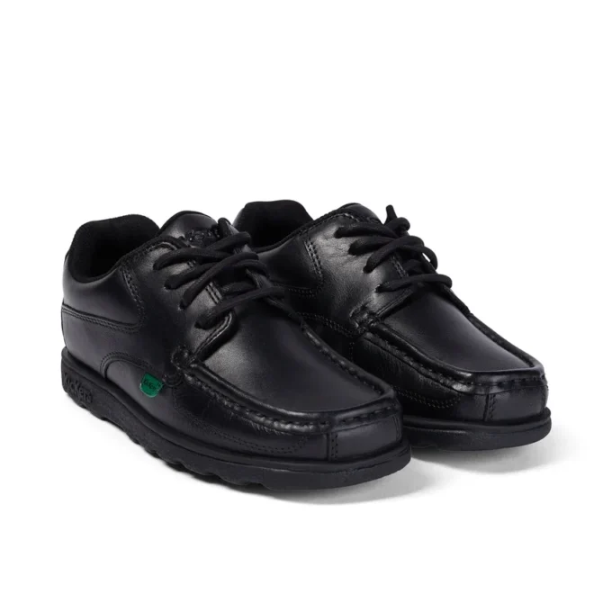 Junior Boys Fragma Lace Leder Schwarz Junior Boys Fragma Lace Leder Schwarz