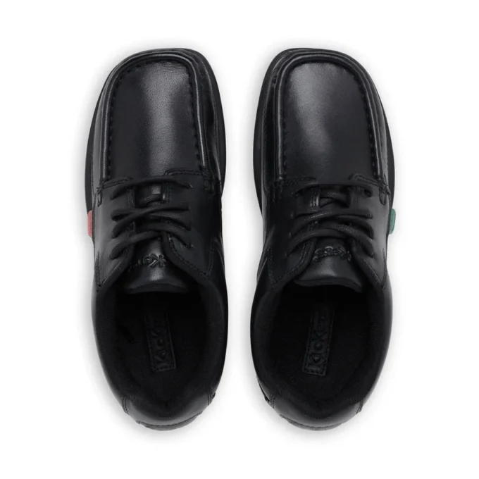 Junior Boys Fragma Lace Leder Schwarz Junior Boys Fragma Lace Leder Schwarz