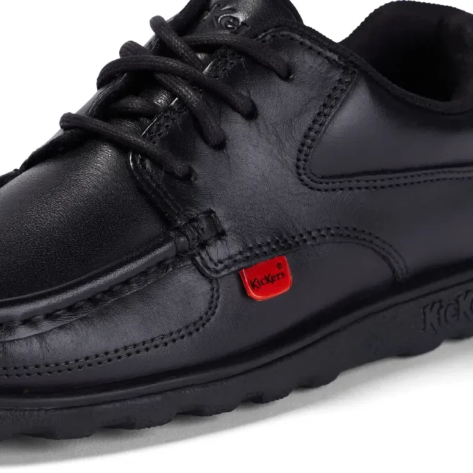 Junior Boys Fragma Lace Leder Schwarz Junior Boys Fragma Lace Leder Schwarz
