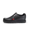 Junior Boys Fragma Slip Leder Schwarz Junior Boys Fragma Slip Leder Schwarz