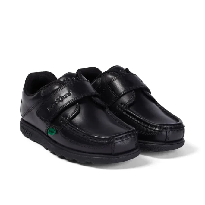 Junior Boys Fragma Strap Leder Schwarz Junior Boys Fragma Strap Leder Schwarz