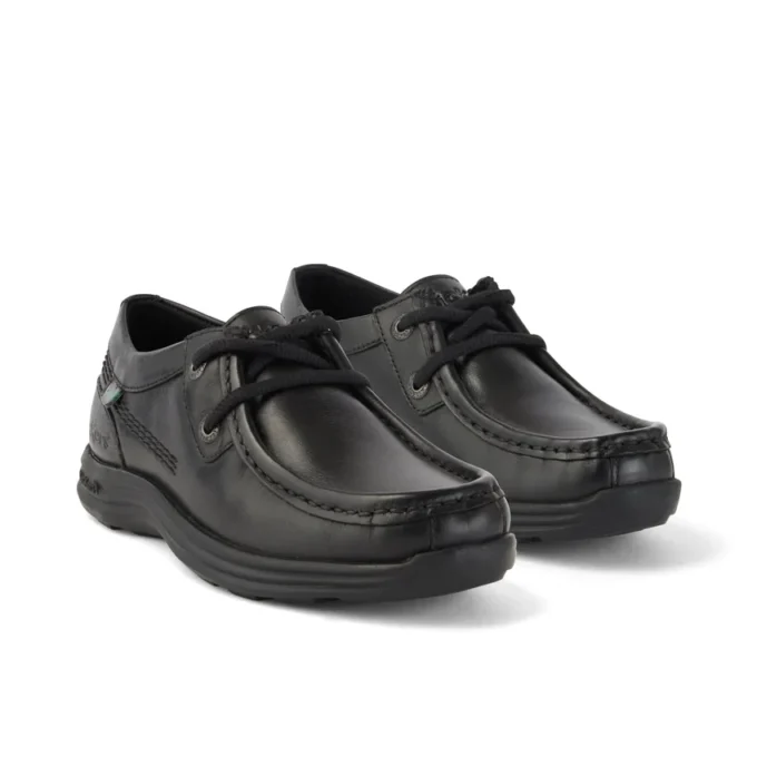Junior Boys Reasan Moc Leder Schwarz Junior Boys Reasan Moc Leder Schwarz