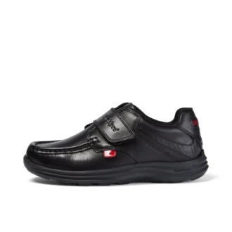 Junior Boys Reasan Strap Leder Schwarz