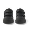 Stomper Mid Leder für kleine Jungen, schwarz