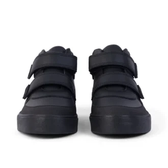 Junior Boys Tovni Scuff Hi Leder Schwarz