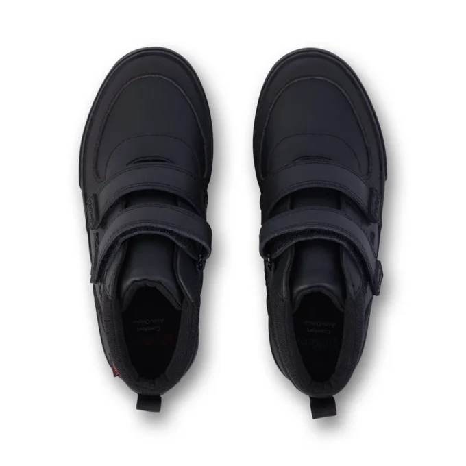 Junior Boys Tovni Scuff Hi Leder Schwarz Junior Boys Tovni Scuff Hi Leder Schwarz