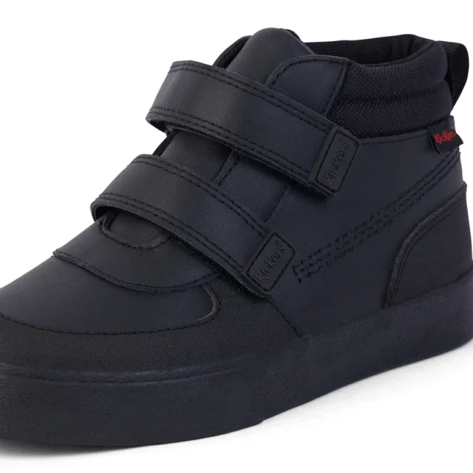 Junior Boys Tovni Scuff Hi Leder Schwarz Junior Boys Tovni Scuff Hi Leder Schwarz