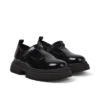 Junior Damen Kenzi T-Bar Lackleder Schwarz Junior Damen Kenzi T-Bar Lackleder Schwarz