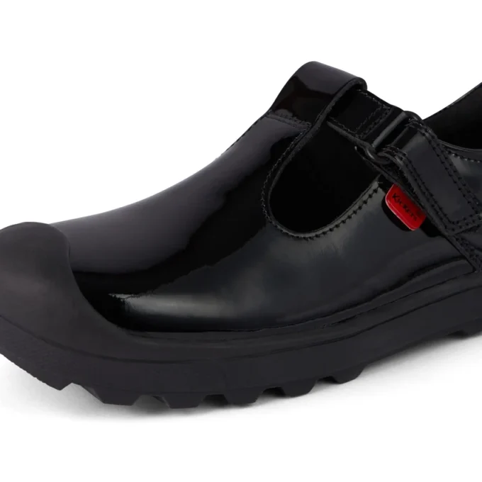 Junior Girls Plunk MJ Leder Schwarz Junior Girls Plunk MJ Leder Schwarz
