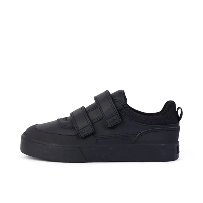 Junior Jungen Tovni Scuff Lo Leder Schwarz Junior Jungen Tovni Scuff Lo Leder Schwarz