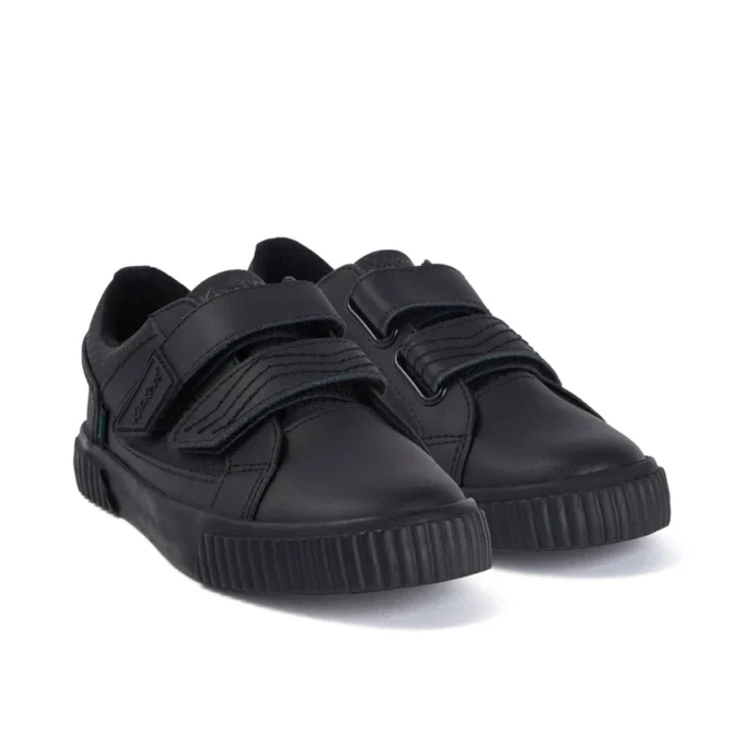 Junior Jungen Tovni Twin Flex Leder Schwarz Junior Jungen Tovni Twin Flex Leder Schwarz