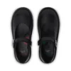 Junior Mädchen Adlar MJ Scallop Leder Schwarz Junior Mädchen Adlar MJ Scallop Leder Schwarz