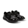 Junior Mädchen Adlar T-Bar-Schleifenstiefel aus Lackleder, schwarz Junior Mädchen Adlar T-Bar-Schleifenstiefel aus Lackleder, schwarz
