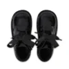 Junior Mädchen Kick Hi Ribbon Lackleder Schwarz