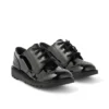 Junior Mädchen Kick Lo Brogue Lackleder Schwarz Junior Mädchen Kick Lo Brogue Lackleder Schwarz