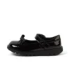 Junior Mädchen Kick MJ Bow Lackleder Schwarz Junior Mädchen Kick MJ Bow Lackleder Schwarz