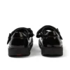 Junior Mädchen Kick MJ Bow Lackleder Schwarz Junior Mädchen Kick MJ Bow Lackleder Schwarz