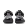 Junior Mädchen Kick T-Bar Bloom Lackleder Schwarz Junior Mädchen Kick T-Bar Bloom Lackleder Schwarz