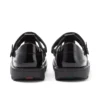 Junior Mädchen Kick T-Bar Bloom Lackleder Schwarz Junior Mädchen Kick T-Bar Bloom Lackleder Schwarz