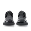 Junior Mädchen Kick T-Bar Lackleder Schwarz Junior Mädchen Kick T-Bar Lackleder Schwarz