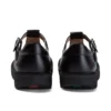 Junior Mädchen Kick T-Bar Leder Schwarz Junior Mädchen Kick T-Bar Leder Schwarz