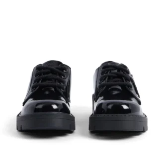 Junior Mädchen Kori Schnürschuh Lackleder Schwarz Junior Mädchen Kori Schnürschuh Lackleder Schwarz