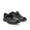Junior Mädchen Lachly Brogue T-Bar Lackleder Schwarz