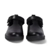 Junior Mädchen Lachly T-Bar Leder Schwarz Junior Mädchen Lachly T-Bar Leder Schwarz