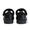 Junior Mädchen Lachly T-Bar Leder Schwarz Junior Mädchen Lachly T-Bar Leder Schwarz