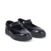 Junior Mädchen Tovni Brogue MJ Lackleder Schwarz