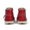 Junior Unisex Kick Hi Glitzer-Schuhe Rot
